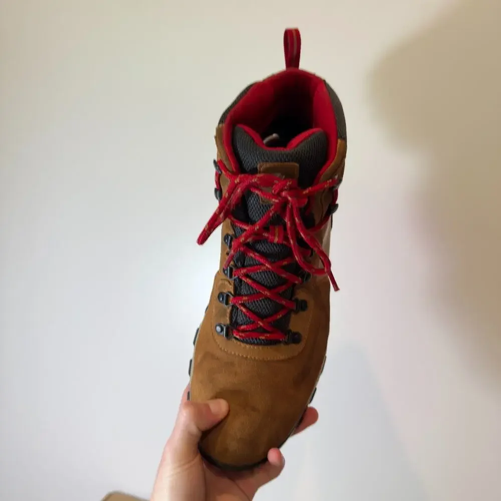 Columbia Newton Ridge Plus II Mens 13 Waterproof Suede Leather Hiking Boots